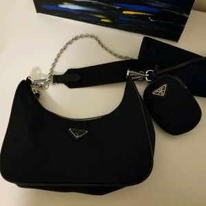 Prada 3 in 1 nylon hobo